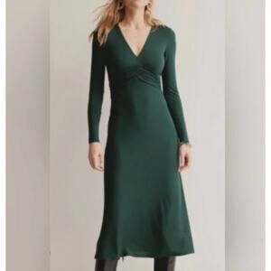 Boden Green Mini Dress